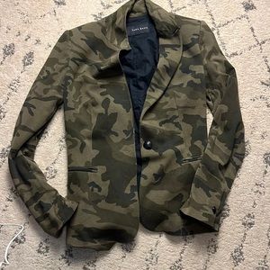 Camo blazer jacket